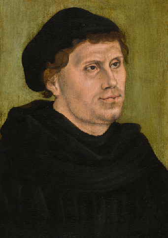 Martin Luther, 1517, Lucas Cranach the Elder (1472-1553) Sotheby